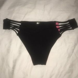 Black Victoria’s Secret PINK bikini bottoms!
